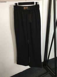 Pantalones de mujer diseñador ropa para mujer moda metal chica pantalones lápiz señoras pantalones casuales 15 de diciembre