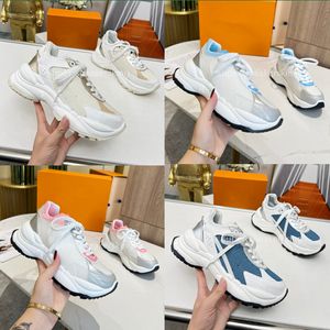 Mujeres corren 55 zapatillas para correr zapatillas de zapatillas de plataforma de moda de moda de cuero de zapatillas de goma al aire libre 35-41