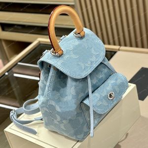 Mochila para mujeres Bolsa de diseño de lujo Riya Mochila Style Lock Classic Woman Travel Bags Back Pack Bols