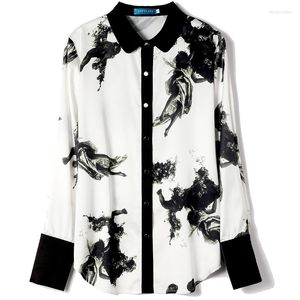 Blusas de Mujer, Tops de seda para Mujer y Ropa elegante para Mujer, camisa de talla grande para Mujer, blusa de encaje, Ropa de Mujer, túnica de oficina, Kimono