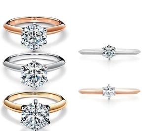 Designer de femmes de luxe unisexe TI mode Style bague bandeau bijoux en argent bande nouveaux anneaux