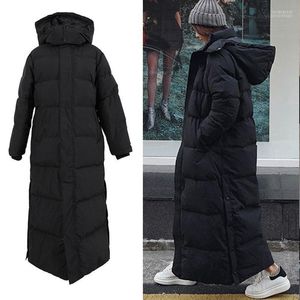 Women's Down & Parkas 126cm Winter Thicker Warm X-long Fluffy 90% Coats Female Oversize Windproof Ankle Length Duck Outerwear F225 Luci22