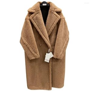 Chaqueta de osito de peluche de peluche de peluche de peluche de mujer