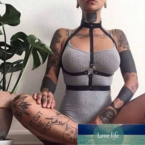 Tirantes de liga de cuero gótico para mujer Busto Bdsm Bondage Correas para mujer Harajuku Lencería Arnés Ligueros Cinturón Precio de fábrica diseño experto Calidad Último estilo