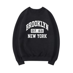 Sweats à capuche pour femmes Sweats Brooklyn NYC Lettre Graphic Sweat York Chemises Sweat à capuche NY Cadeau Automne Pull Unisexe Casual Streetwear