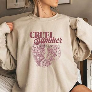 Sweats à capuche pour femmes Sweatshirts Vintage Cruel Summer Sweatshirt Eras Tour Mindnights Hoodie Lover Inspired Anti Hero Sweater Unisex Music Crewneck YQ230928