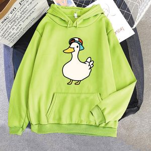 Vestes pour femmes Subaru's Dancing Duck Hoodies Hololive Sweats Femmes Manches Longues Surdimensionné Ras Du Cou Streetwear Casual Y2k Vêtements Sudaderas 230131