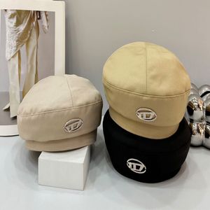 Gorra de diseñador de lujo para mujer, moda de verano, vacaciones, viajes, citas, viseras, patrón de diamantes de imitación, bordado, casquette de 3 colores