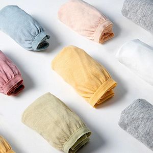 Culotte de femmes 5pcs sous-vêtements jetables pour les femmes voyagent portable lavage gratuit de coton pur maternité enceinte