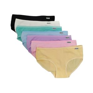 Culottes pour femmes 7 pièces pour femme sous-vêtements en coton slips Sexy respirant doux Lingerie femmes filles mignon couleur unie caleçons