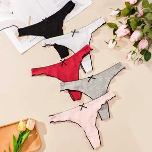 Panties pour femmes Cinvik Womens Underwear Sexy G-string Cotton Womens Underwear Bikini Underwear Womens Underwearl2405