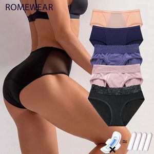 Women's Panties Menstrual Panties For Women Period Underwear 4 Layer Plus Size Heavy Flow Absorbency Leakproof Physiological Sanitary Lingerie 231030