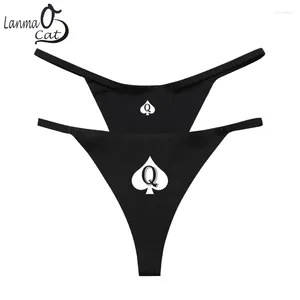 Culottes pour femmes Queen of Spades Sous-vêtements sexy Strings Femmes Belle sous-vêtements sans couture Intimates G String