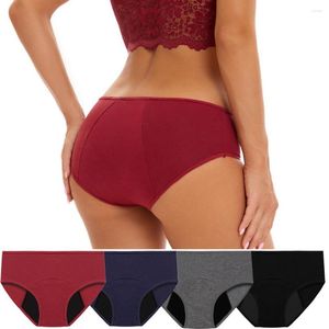 Culottes pour femmes femmes menstruelles flux abondant période cycle sous-vêtements absorbants anti-fuite dame slips caleçons