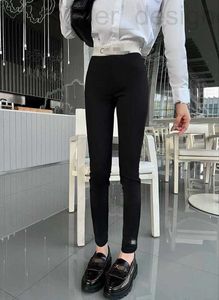 Pantalons pour femmes Capris Designer Nouveaux caleçons Lettre Bande de caoutchouc Taille Emblème Slim Longueur de jambe Leggings polyvalents EBP9