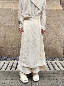 Pantalon féminin Yamamoto Yoshi Style Costume Design Sense Niche Nine Nine Nine Points décontractés Culottes Japonais Unisexe