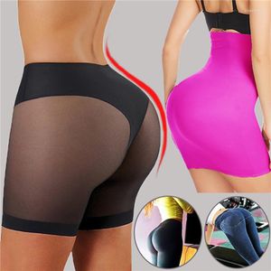 Shapers pour femmes 2022 Grandes culottes pour dames sexy Haute Stretch Sous-vêtements pour femmes Net Tissu Épissage Mesh Body Shaping