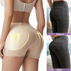 Modeladores de mujeres Sexy BuLifter Acolchado Hip Enhancer Fajas Entrenador de cintura alta Muslo Más delgado Faja corporal para mujer Control de almohadillas de culo grande