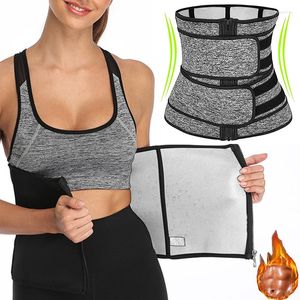 Shapers Femmes Sweat Sauna Body Shaper Taille Entraîneur Thermique Faja Shapewear Minceur Ceinture Femmes Corset Compression Tondeuse Sangle D'entraînement