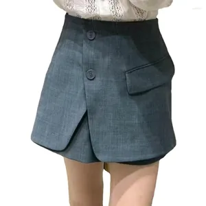 Shorts pour femmes VII 2024 début du printemps femme vêtements mode taille haute élastique a-ligne deux pièces jupe pantalon offres