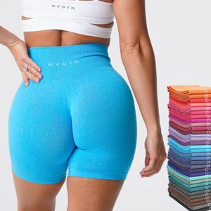 Pantalones cortos para mujer AL POR MAYOR Pantalones cortos sin costuras Pro Mujeres Entrenamiento de verano Leggings cortos Ropa deportiva Joga Fitness Outfits Biker Gym Ropa Nylon 230425