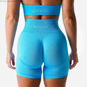 Shorts pour femmes Shorts pour femmes NVGTN Contour Seamless Women Buttery Soft Workout Mini Short Legins Sports Fitness Tenues Légères Yoga Gym Wear Z230704