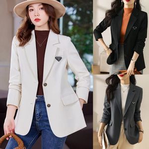 Veste de costume Pradaa pour femmes, vêtements pour femmes, costume professionnel, surdimensionné, Blazer pradaa, printemps 2024, 2024SS