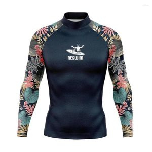 Swimwear féminin 2024 Menside à manches longues Rash Guard Swash Swear Surf T-shirts Basic Skins Swinsuit Beach Tirt serré Upf 50 Vêtements de gymnase de surf