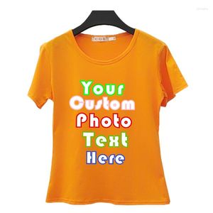 T-shirts pour femmes 2023 Image de transfert de chaleur Assemblage de camarades de classe T-shirt à manches courtes pour femmes Candy Solid Color Top