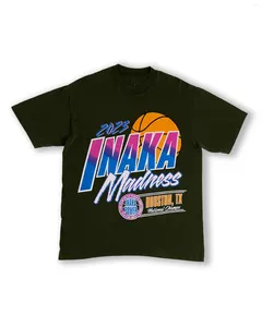 Camisetas para mujer Inaka Power Shirt Temporada de calentamiento Algodón 240gsm TEE IP Serigrafía Tamaño EE. UU.