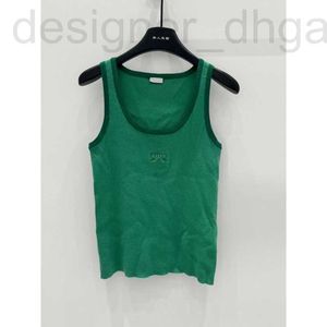 Tanks pour femmes Camis Designer 24 au début du printemps Nouveau lettre à la mode à la mode en tricot, femme gluante douce et minceante Femmes gluantes douces 4pge WRJC