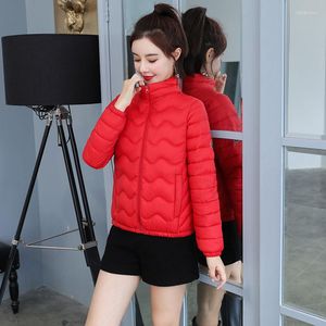 Trenchs pour femmes vêtements d'hiver femmes Parkas veste Super chaude à manches longues haut mode coréenne en gros léger