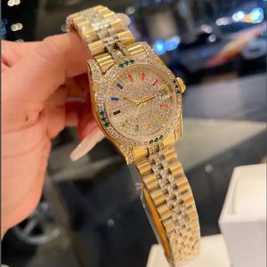 Montre pour femme marque de luxe montre de haute qualité montre à Quartz taille 31MM bracelet en acier inoxydable montre étanche montre de sport pour hommes