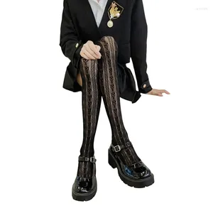 Calcetines de mujer lindo encaje muslo alto Lolita transparente sobre la rodilla dulce con volantes medias largas disfraz de Halloween