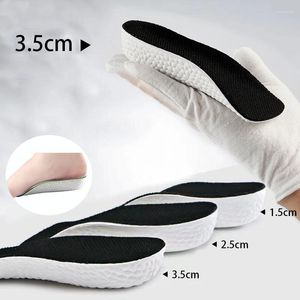 Calcetines para mujer, plantillas para aumentar la altura, zapatos para hombre, pies planos, soporte para el arco, zapatillas ortopédicas, elevador de talón, almohadillas suaves para zapatos de espuma viscoelástica