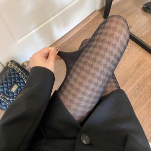 Femmes Chaussettes Haute Qualité Anti-crochet Cuisse Bas Nylon Collants Maille Résille 3D Sexy Collants Corps Noir