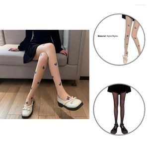 Calcetines de mujer Medias bonitas Diseño único Toque cómodo Cintura alta Pantimedias delgadas Leggings gruesos