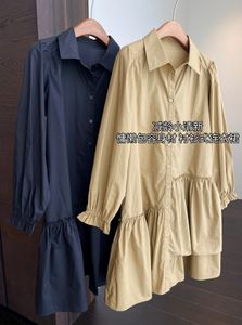 Fan FU Li Xian Slim Loose Shirt Dress Robe mi-longue pour enfants Xiaxin QZ9903 ~ 210513