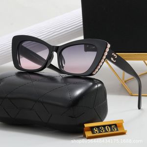 Femmes lunettes de soleil bande perceuse marque concepteur oeil de chat femme dégradé Points lunettes de soleil gros Oculos feminino de sol UV400