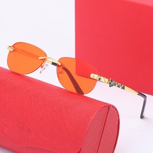 gafas de sol de mujer occhiali hombres gafas lunette anteojos para mujer sin marco cristal anteojos sunglass oro metal buffs carti glasse diseñador gafas de sol para hombre