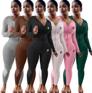 Femmes Survêtements Vêtements 2 Deux Pièces Femme Ensemble Tenues Femmes Automne Clthes Sweat Costumes Grande Taille Jogging Sport Costume Doux À Manches Longues Sportswear