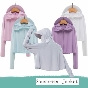 Femmes UPF 50 Sun Protection Jacket Shirts Long Sleeve Randonnée Outdoor Zip Up Hoodie Shirts with Pockets