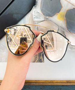 Gafas de sol de diseñador para mujer Gafas de sol tan reales para mujer Vidrio con caja Moda Espectáculo de lujo Señoras Polarizadas Gafas a prueba de rayos UV Soreal 9699043