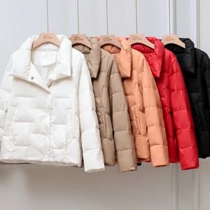 Parkas de plumón para mujer, chaqueta de invierno y otoño, abrigo para mujer, ropa de abrigo ligera minimalista, abrigo chino coreano para mujer 231018