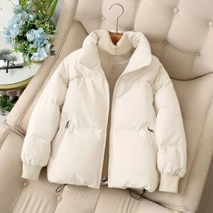 Womens Down Parkas Winter Down Vestido de algodón para mujer Red corta Red Versión coreana de invierno de mezclilla delgada suelta 230915