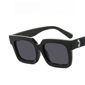 Lunettes de soleil à monture carrée pour femmes, lunettes de soleil de rue bon marché pour hommes, lunettes de soleil décontractées Hip Hop