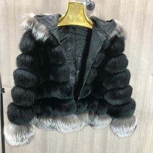 La capucha de invierno sintética de piel para mujer es chaqueta de chaleco de abrigo real natural extraíble que mantiene el calor elegante y grueso 230828