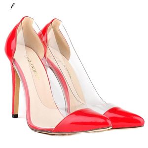 Zapatos de tacón alto de charol para mujer, corsé con punta en pico, zapatos de boda para mujer, vestido de talla estadounidense 5-10