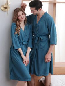 Ropa de Dormir para Mujer Honghanyuan Hombres Mujeres Primavera y otoño Tela de Felpa Fina Albornoz Toalla Albornoz Camisón Pijamas Sexy para Mujer