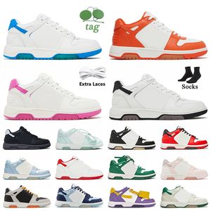 Out Of Office Sneakers Offs White Women Mens Designer Shoes Low Top Leather For Walking Platform Sneakers Patent Black Red Light Blue Dhgate Trainers